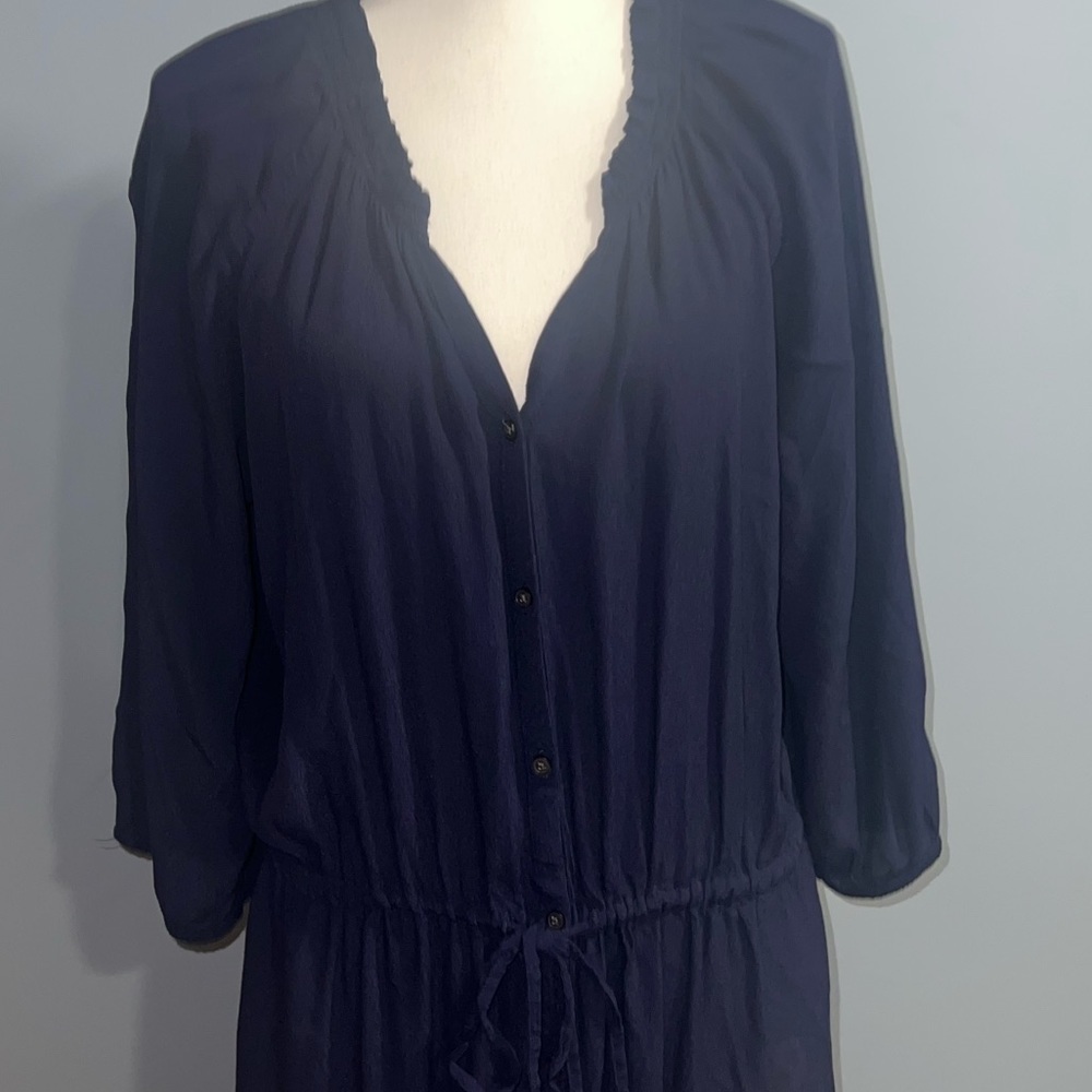 Gap- Navy long dress - Picture 3 of 9